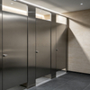 Construction Material Gloosy Compact Laminate Board High Density Fiberboard for Toilet Washroom Partition 