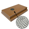 Durable 4X8ft Wood Color Custom Aluminum Honeycomb Core Panel Kitchen Toilet Cabinet Partition