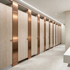 Decorative Material Gold/Silver Color High Density Fiberboard Compact Laminate Sheet 