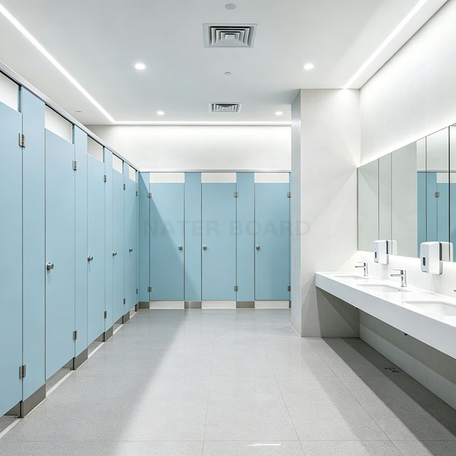 Fireproof High Density Expanded PVC Foam Board for Interior Toilet Partition Decoration Wall