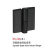 Nylon Stainless Steel 304 Cubicle Fittings Toilet Partition Hardware Accessories Hinge Hook Door Lock