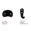 Nylon Stainless Steel 304 Cubicle Fittings Toilet Partition Hardware Accessories Hinge Hook Door Lock